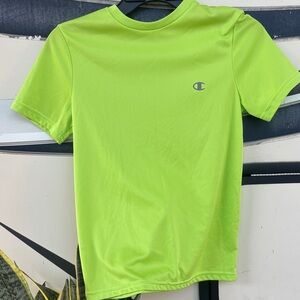 Champion Kids Neon Green Short Sleeve Tee